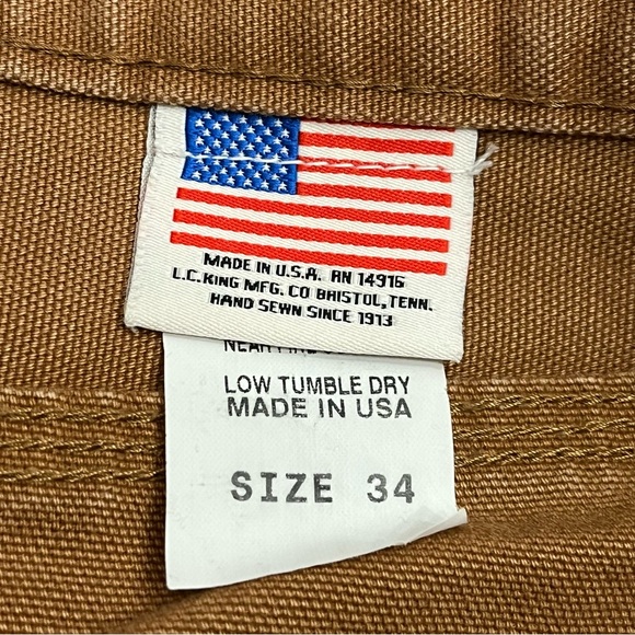 LC King carpenter shorts 34x8 - Picture 3 of 7